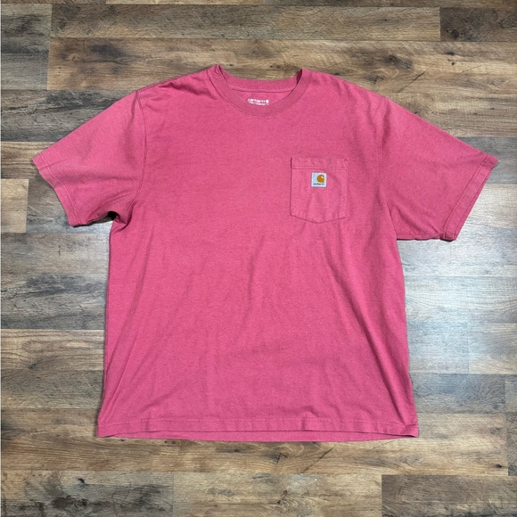 Carhartt Other - Carhartt Men's Short Sleeve Tee in light red/pinkish